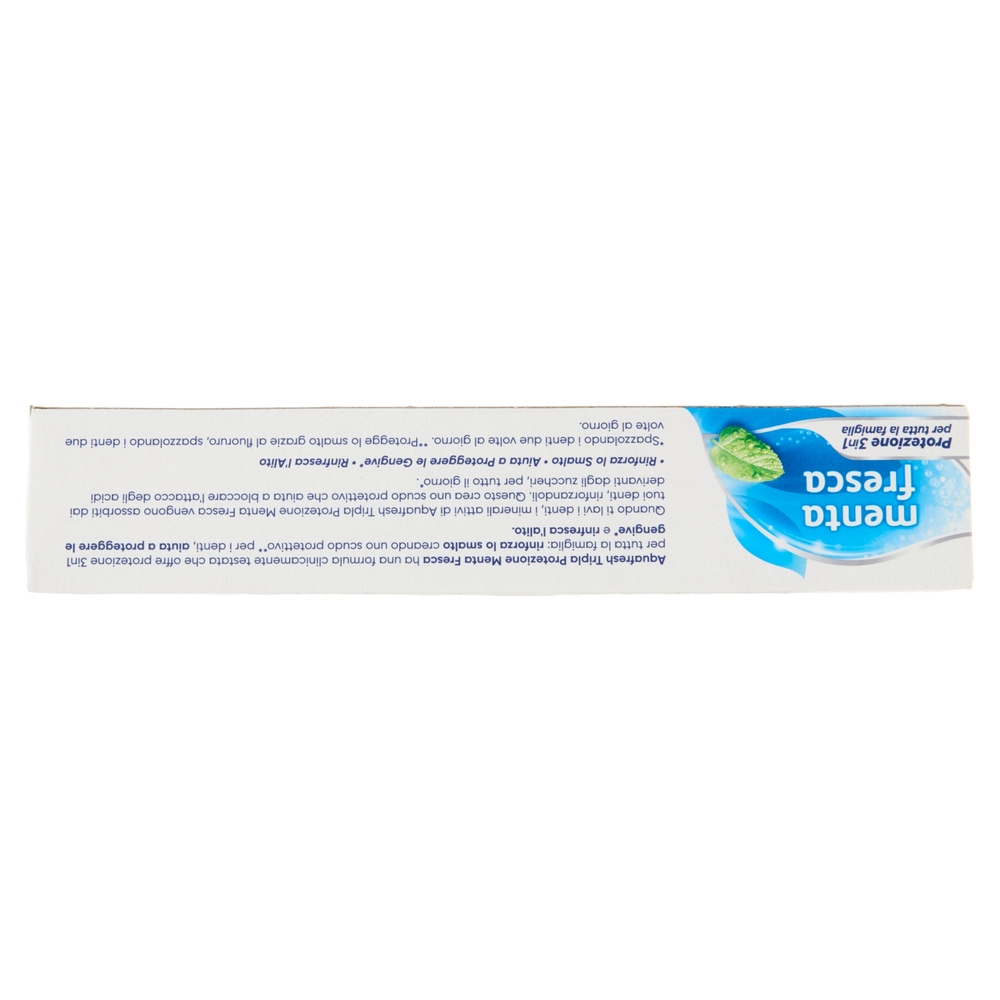 Aquafresh Tripla protezione dentifricio 3 in 1 gusto menta fresca e protezione denti 75 ml